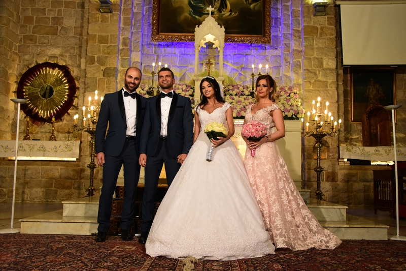 Wedding of Toni Chidiac and Joanna Khoury - Church